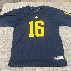Kids Adidas University of Michigan Jersey